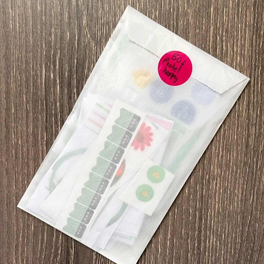 ❤️$4 Pastel Not So Mystery Happy Planner Sticker Set